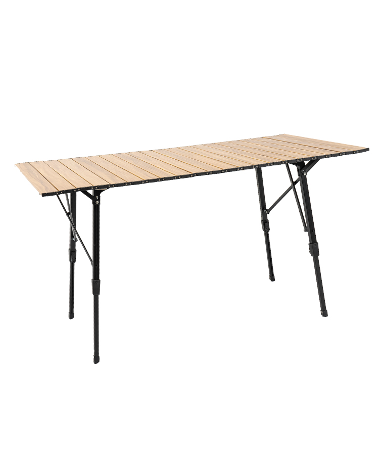 Adjustabled Height Table Foldabel Aluminum Table For Camping Picnic Park