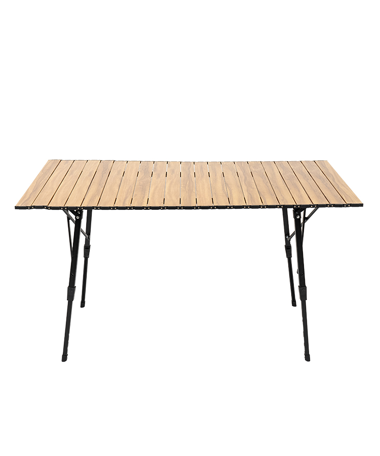 Adjustabled Height Table Foldabel Aluminum Table For Camping Picnic Park