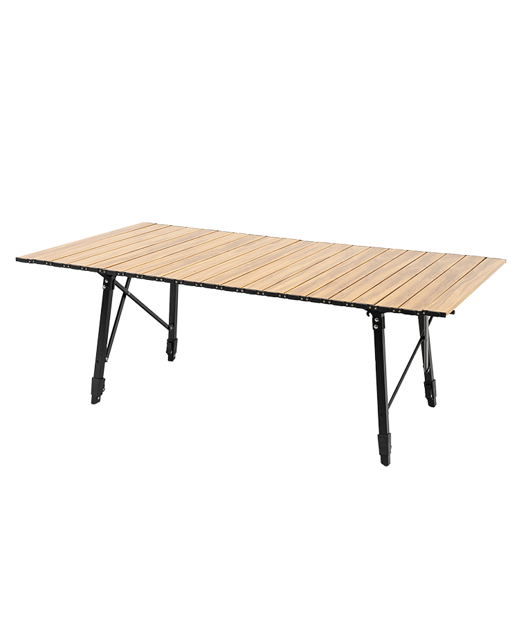 Adjustabled Height Table Foldabel Aluminum Table For Camping Picnic Park