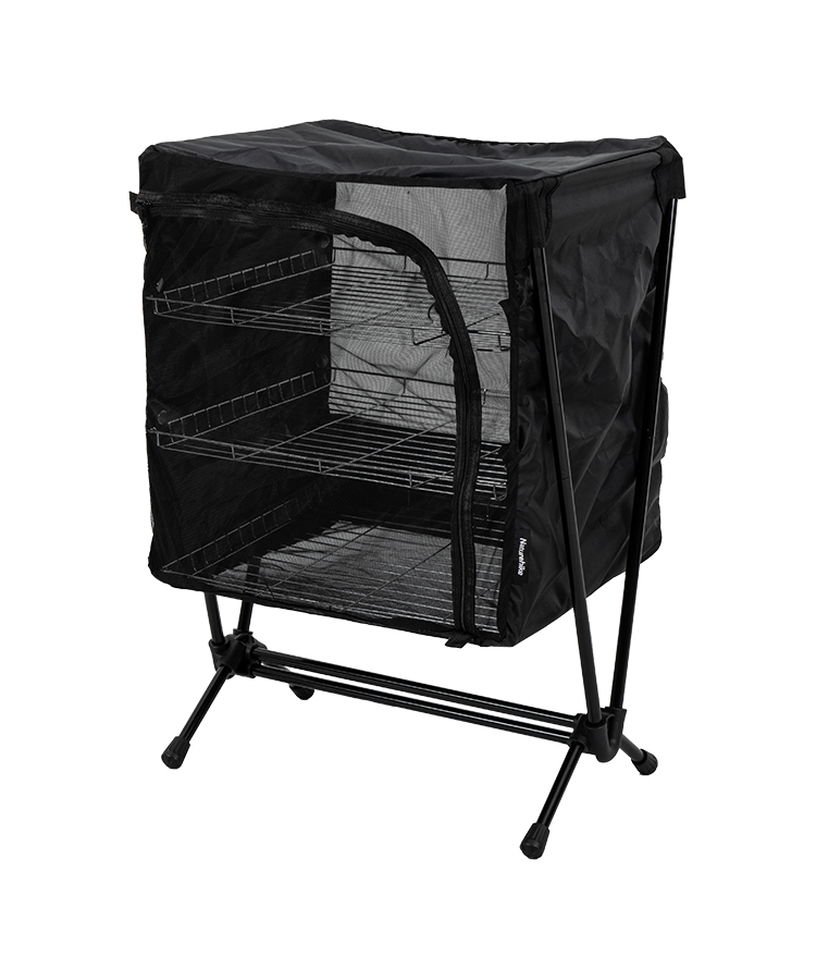 How does Aluminum Camp Storage Rack optimize the camping experience?