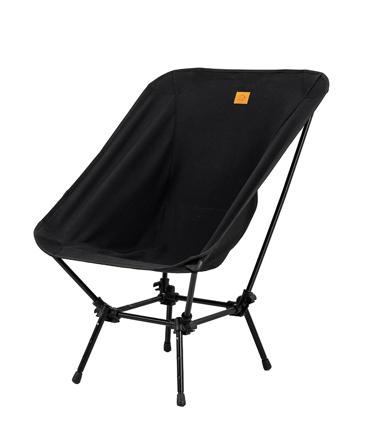 How does the Small Adjustable Height Square Camping Chair enhance camping comfort?