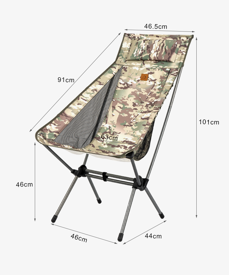 Light Weight Camping Chair High Back