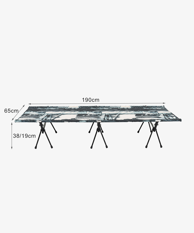 Alu Ultralight Two Height Folding Cot