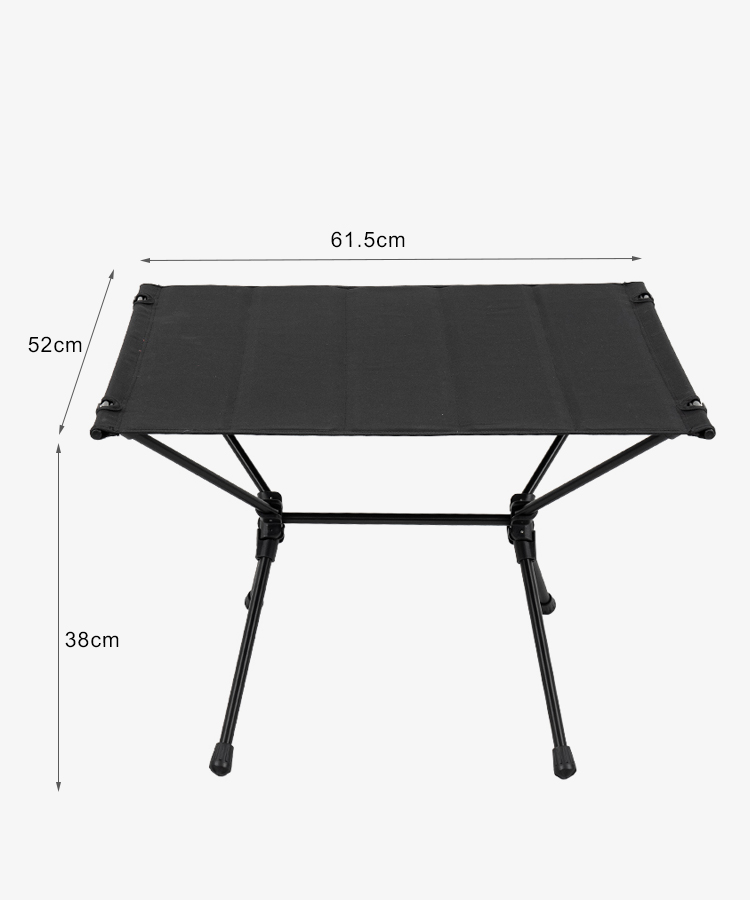 Small Portable Camping Folding Table With Fabric Tabletop