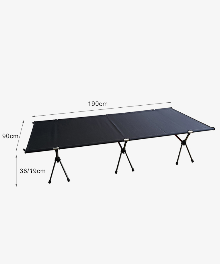 90cm Width Ultralight Camping Folding Cot